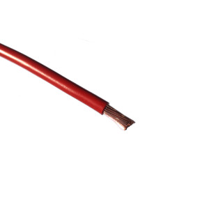 Automotive Cable FLRY Type B, flexible, red, 6 qmm