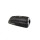 Horizontal cable entry, black, cable 6-10mm