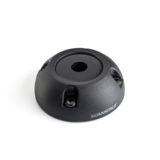 Cable gland medium, black plastic, max. Ø30mm, cable 9-14mm