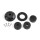 Cable Seal Medium, black plastic, max. Ø30mm, cable 9-14mm