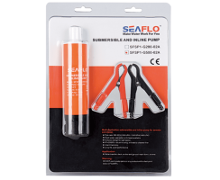 Submersible and Inline Pump by Seaflo 280 GPH (≈ 17.7 l/min), 12V