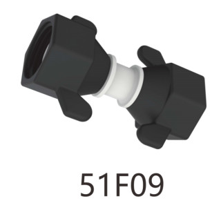 Pumpenanschluss gerade 1/2" NPT Innengewinde auf 1/2" NPT Innengewinde