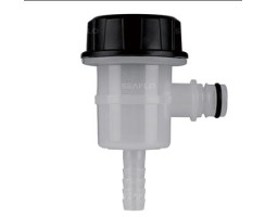 Intake filter 3/4" quick coupling male with...