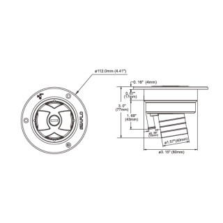 water inlet with Lock white