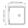 Seaflo Water Inlet, 166x108.5x76.5mm, black