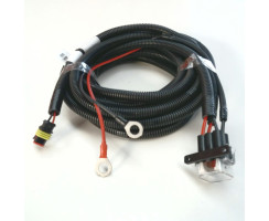 1% Camper-Kit - complete heating installation set with 4kW, 12V, rotary control unit, 48 mm flange
