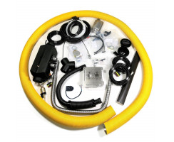 99% Camper-Kit - complete heating installation set with 2kW, 24V, rotary control unit, 48mm flange