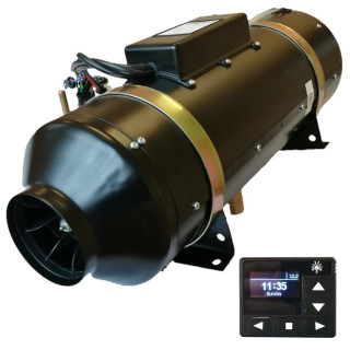 Autoterm Air 9D (Planar 9DM) Diesel Standheizung mit digitalem Bedienteil, 12V