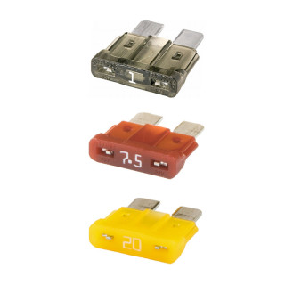 ATO car flat fuse 1-5A