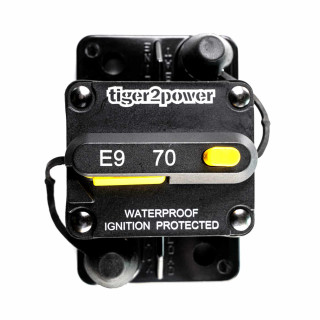Circuit Breaker Switchable M6 (1/4") 70 amp