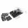 Fuse Box 12 Way Quick 12/24V w. negative Bus Bar and LED Indicator
