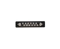 Busbar 150 amp 2xM6 + 12xM4