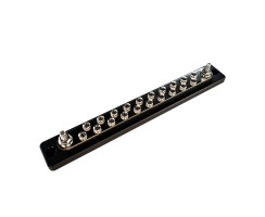 Busbar 150 amp 2xM6 + 20xM4