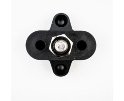 Terminal Stud single M6, black