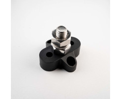 Single manifold and distribution bolt, M10 black