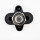 Terminal Stud Single, M10 black