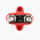 Double collection and distribution bolt, M6 red