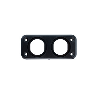 Mounting Panel Double  for 1 1/8 " built-in devices
