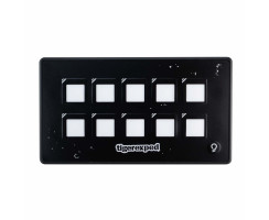 Switch panel boat / motorhome 12V and 24V flexible mounting thanks to REMOTE CONTROL PANEL, 10 ports with Bluetooth