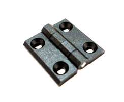 Hinge 40x40mm, black