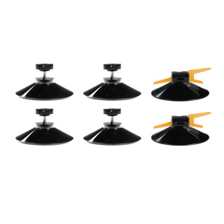 Suction cup set for solar bags