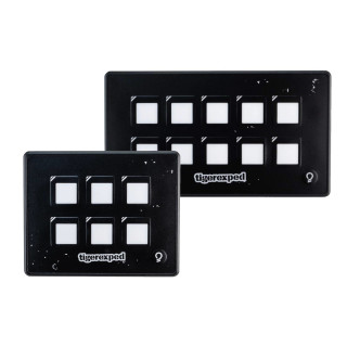 Switchpanel for boat /RV/ motorhome 12V / 24V with REMOTE PANEL. 6 ports or 10 with Bluetooth, waterproof