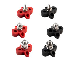 Terminal Stud Single M6/M8/M10  red or black