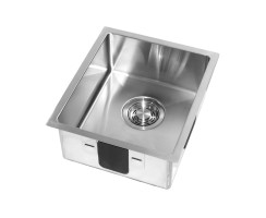 Camper sink in 3 sizes made of stainless steel, variably mountable