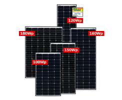 Solarpanel Wohnmobil / Camper / Boot - "black...