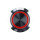 Edelstahl-Schalter mit LED Rot für 12V, 20A Wasserdicht nach IP67, 3 Beleuchtungsmodi