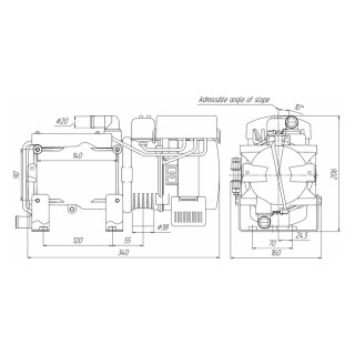 Autoterm Flow 14D 12/24V (Teplostar 14-TC-Mini) water heater 14kW