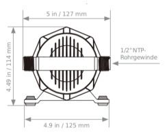 Druckspeichertank / Akkumulatortank 1l - Original tigerexped