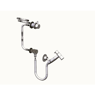Camper shower hot water stainless steel from Queensize Camper