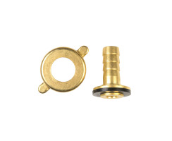 Brass hose nozzle suitable for thermostatic mixing valve...