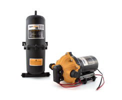 Pressurised water system - 24V pressurised water pump...