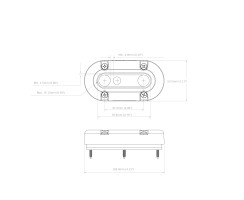 Multi cable gland for multiple cables up to Ø15mm, plastic, black