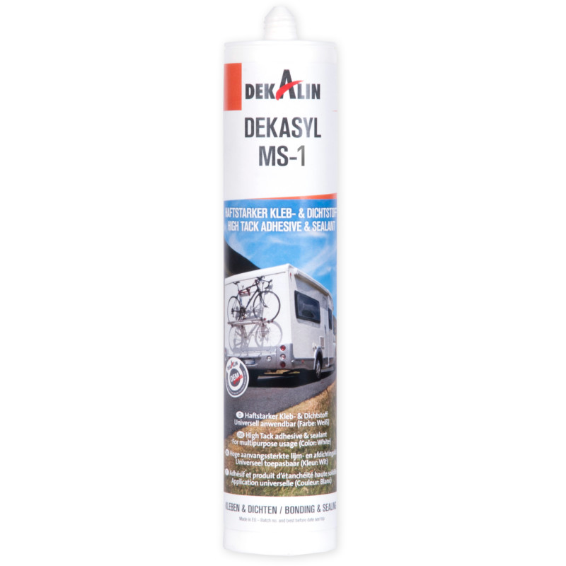 Adhesive Set Dekalin DEKAsyl MS-5 - 290ml - Black, 41,90