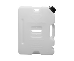 Water canister 9 litre, white, for camping & overlanding