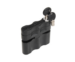 Lockable holder for Overland Fuel fuel and water canisters