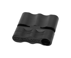 Lockable holder for Overland Fuel fuel and water canisters, black