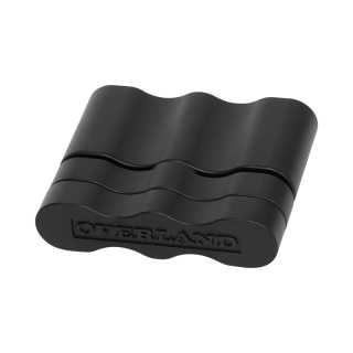 Canister Mount with double handle, black, for Overland Fuel fuel and water canisters