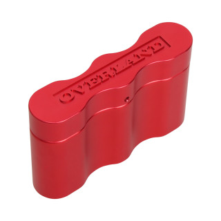 Canister holder red for fuel and water canisters from Overland Fuel