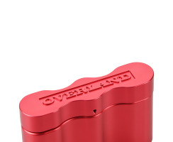 Canister holder red for fuel and water canisters from Overland Fuel