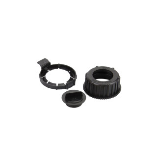 Screw cap kit for fuel and water canisters, black