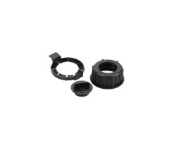 Screw cap kit for fuel and water canisters, black