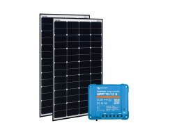 2x 115Wp incl. MPPT solar controller