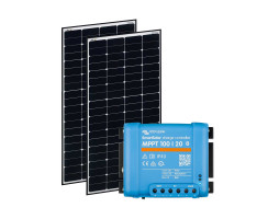 2x 150Wp incl. MPPT solar charger