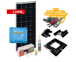 Complete Solar Kit 120Wp