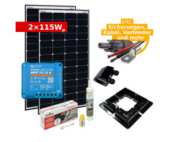 Complete Solar Kit 2x 115Wp