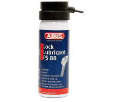 Care spray for locking cylinders